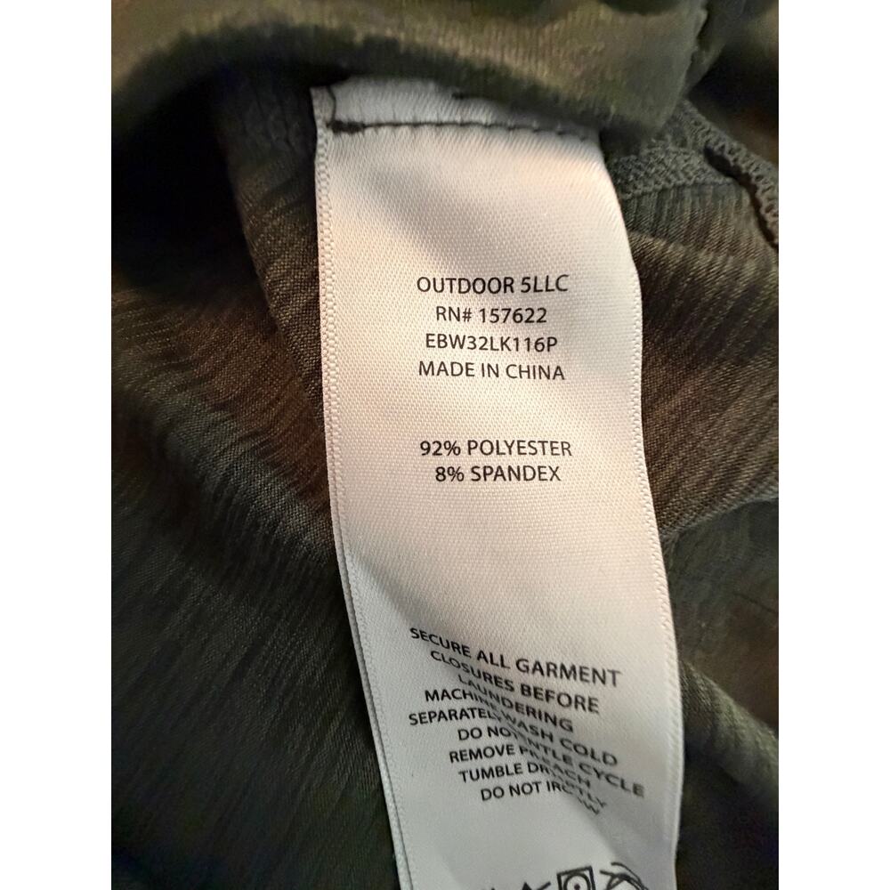 Eddie Bauer Women’s Medium Green Full Zip Hoodie‎ Jacket Activewear - Picture 7 of 8